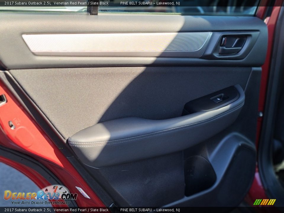 2017 Subaru Outback 2.5i Venetian Red Pearl / Slate Black Photo #35