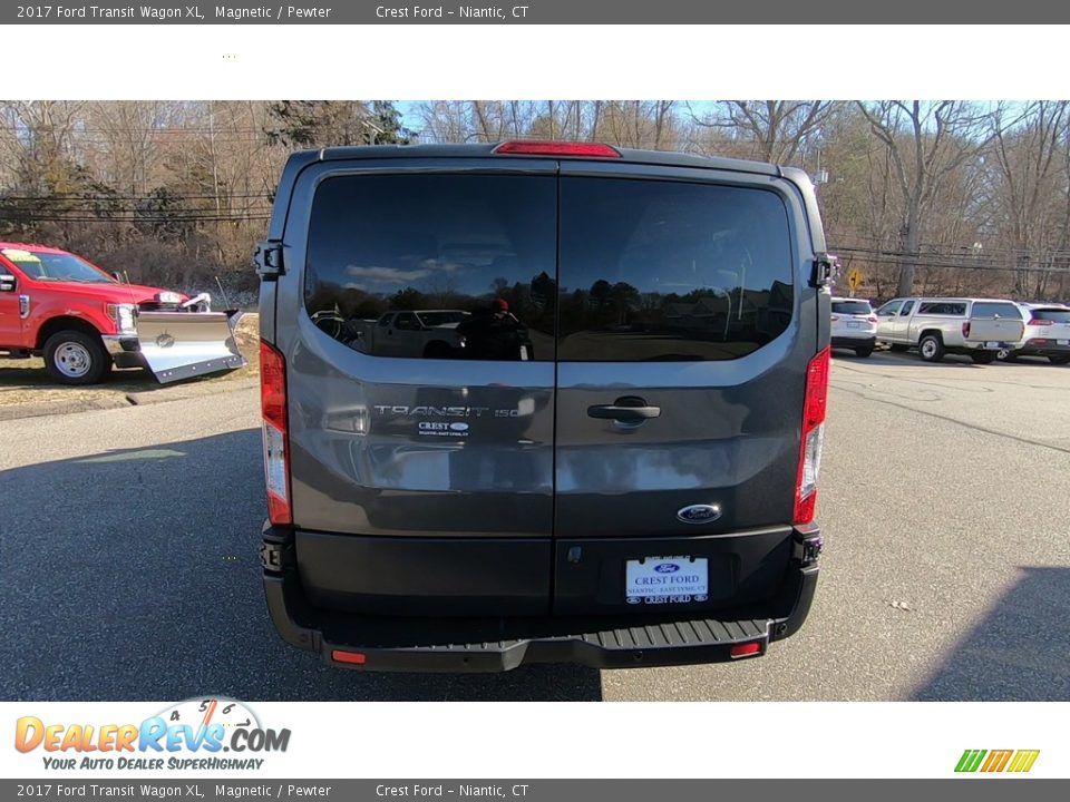 2017 Ford Transit Wagon XL Magnetic / Pewter Photo #6