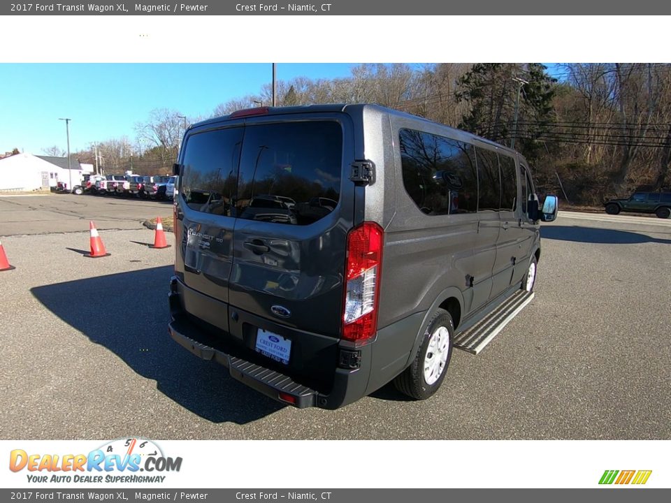2017 Ford Transit Wagon XL Magnetic / Pewter Photo #7