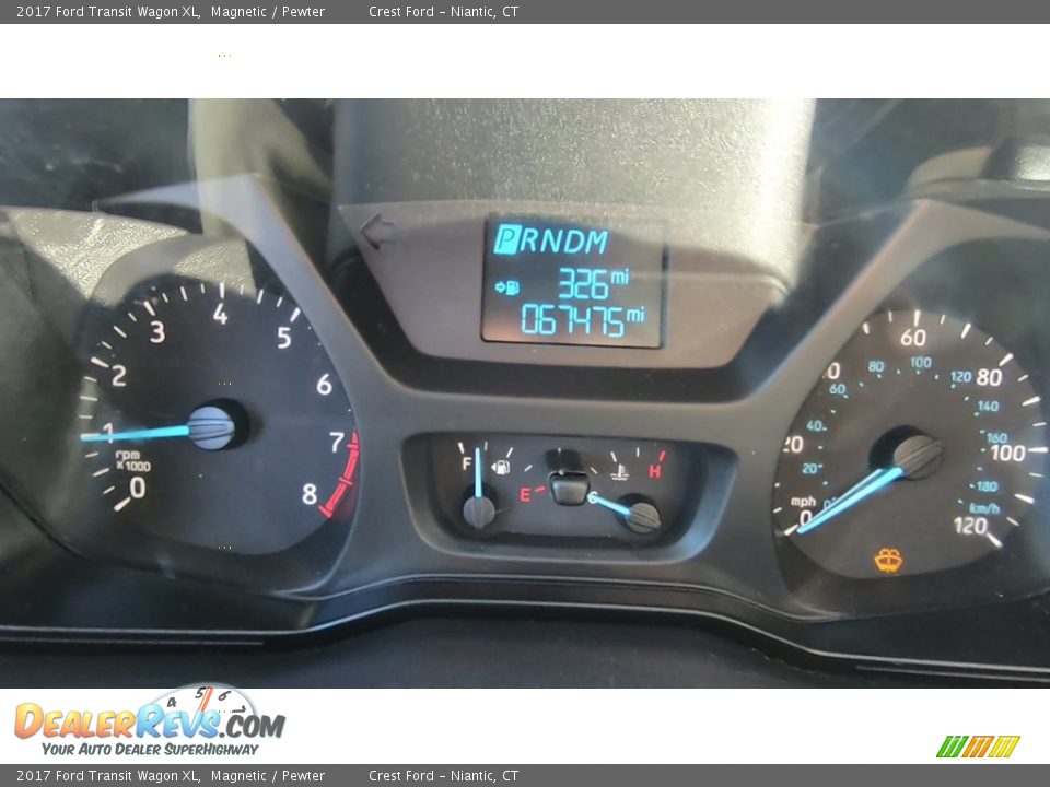 2017 Ford Transit Wagon XL Gauges Photo #13