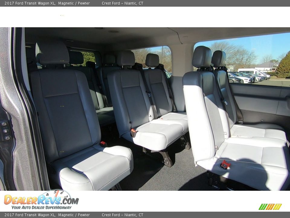Rear Seat of 2017 Ford Transit Wagon XL Photo #20