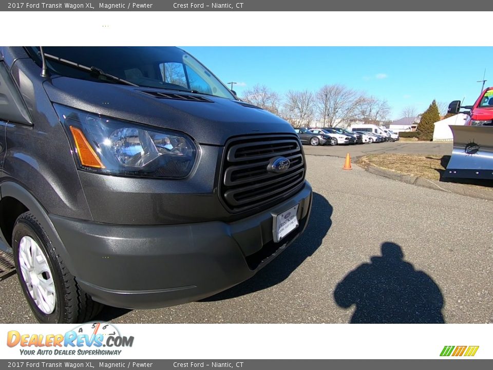 2017 Ford Transit Wagon XL Magnetic / Pewter Photo #25