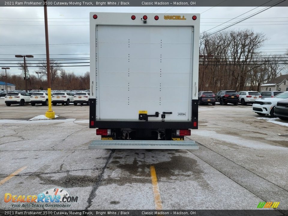 2021 Ram ProMaster 3500 Cutaway Moving Truck Bright White / Black Photo #8