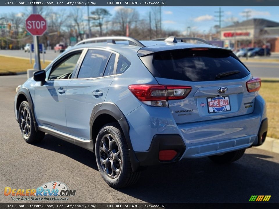 2021 Subaru Crosstrek Sport Cool Gray Khaki / Gray Photo #6