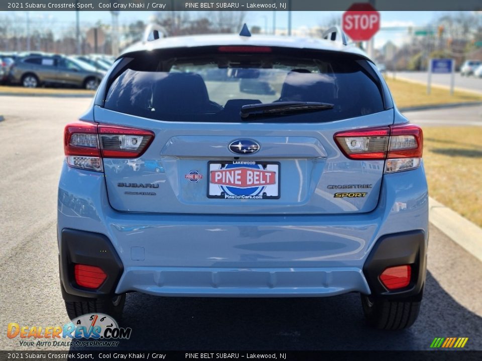 2021 Subaru Crosstrek Sport Cool Gray Khaki / Gray Photo #7