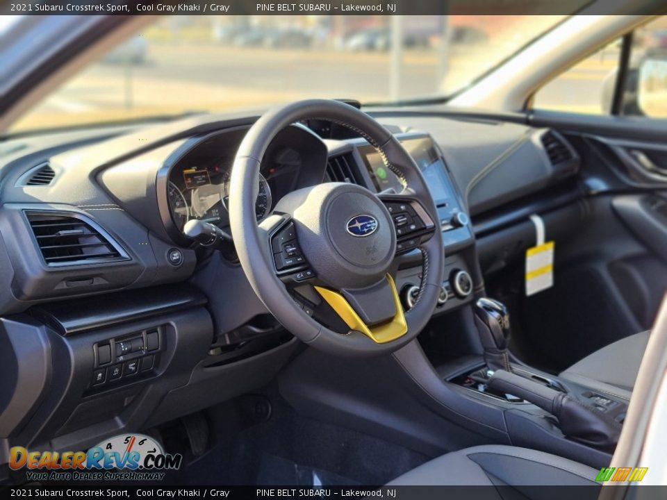 2021 Subaru Crosstrek Sport Cool Gray Khaki / Gray Photo #13