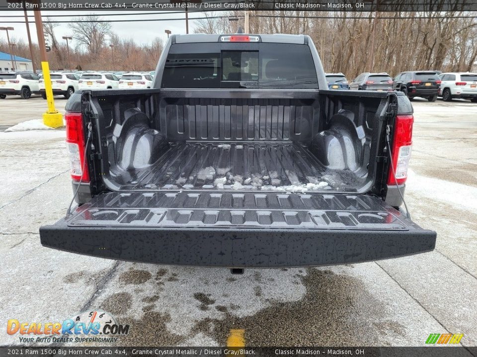 2021 Ram 1500 Big Horn Crew Cab 4x4 Granite Crystal Metallic / Diesel Gray/Black Photo #11