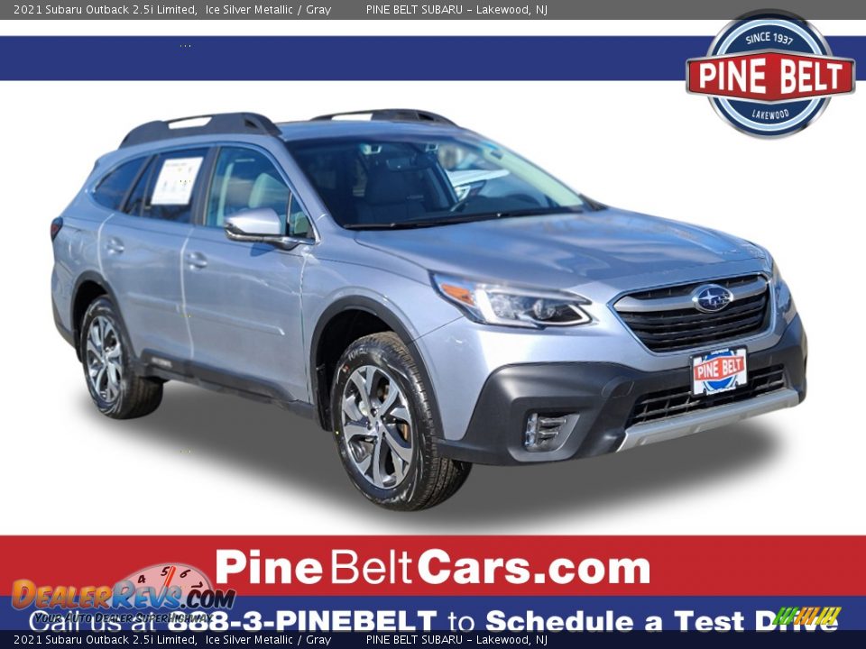 2021 Subaru Outback 2.5i Limited Ice Silver Metallic / Gray Photo #1