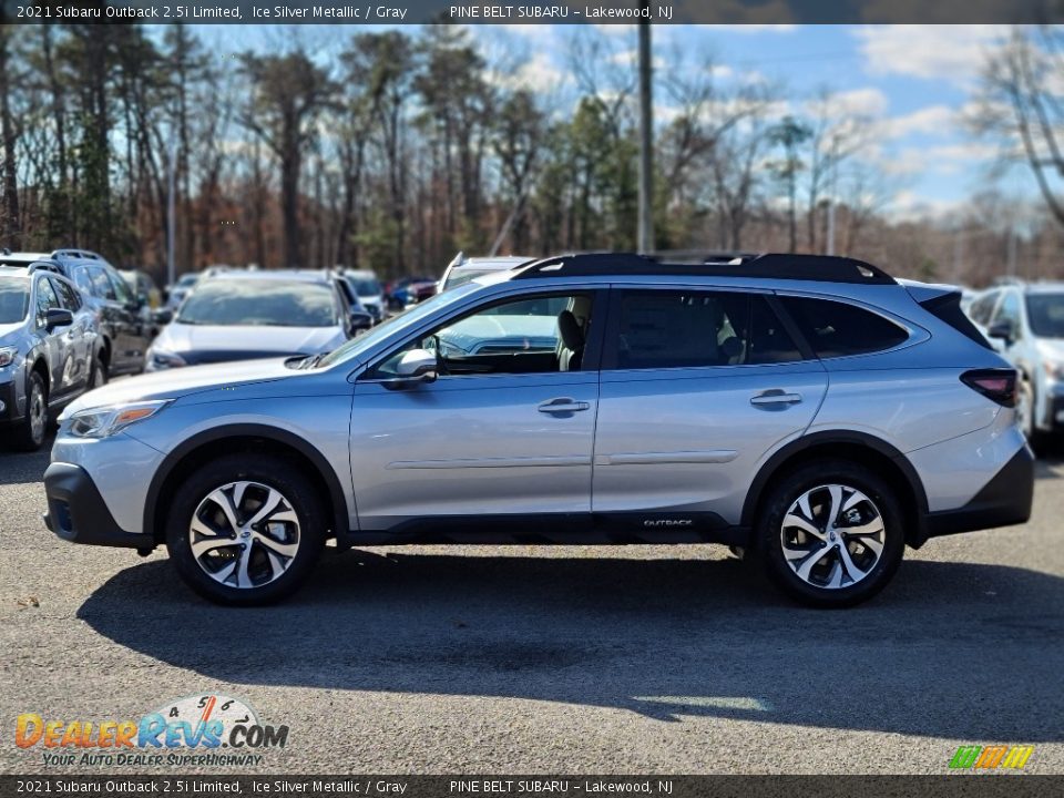 2021 Subaru Outback 2.5i Limited Ice Silver Metallic / Gray Photo #4