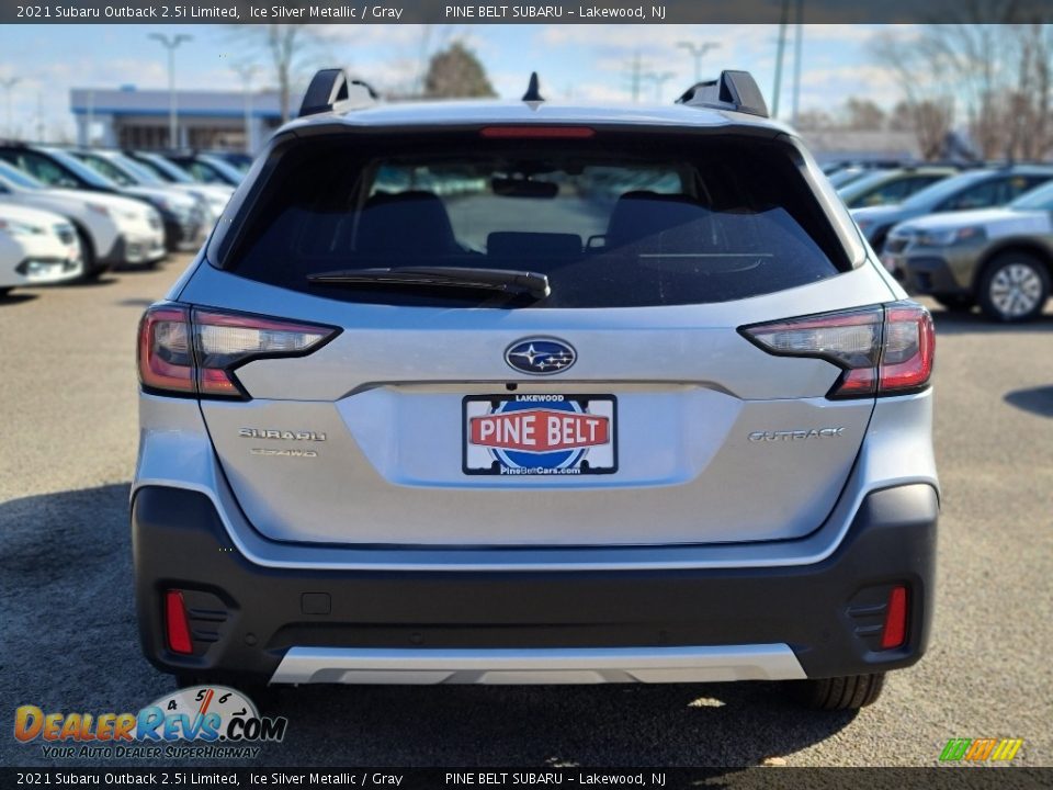 2021 Subaru Outback 2.5i Limited Ice Silver Metallic / Gray Photo #7