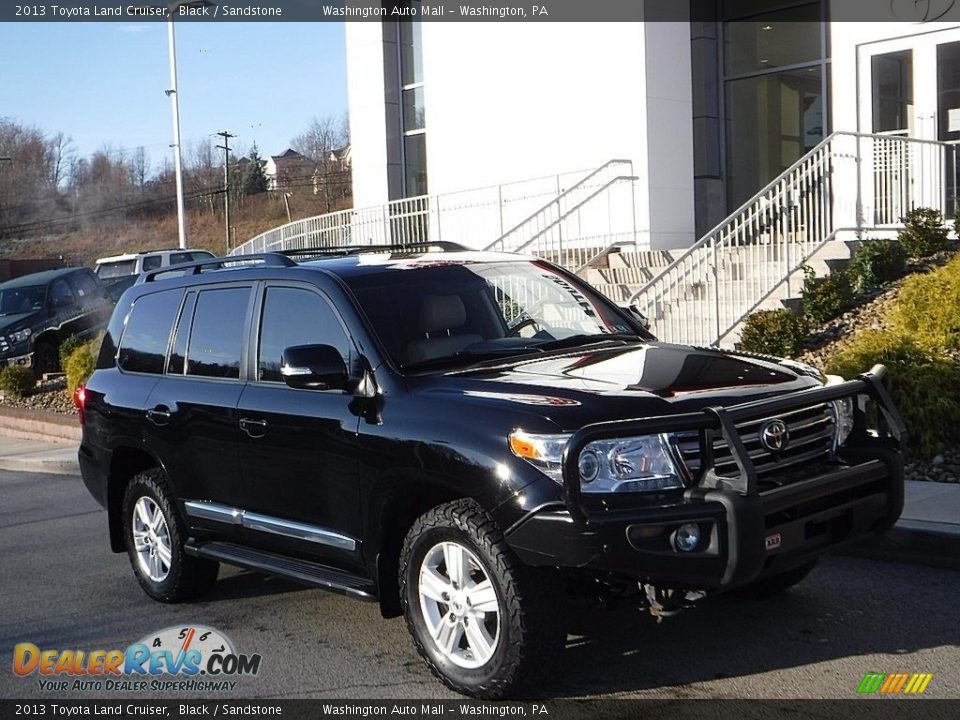 2013 Toyota Land Cruiser Black / Sandstone Photo #1