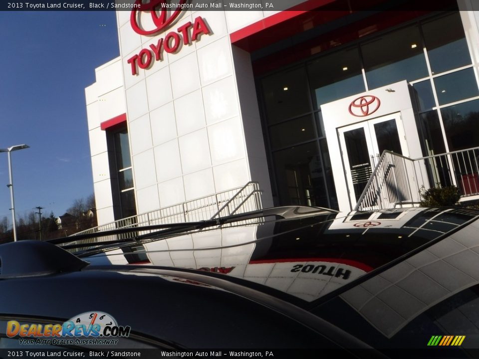 2013 Toyota Land Cruiser Black / Sandstone Photo #4