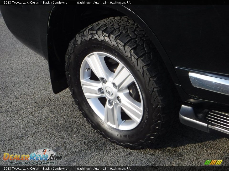 2013 Toyota Land Cruiser Black / Sandstone Photo #5