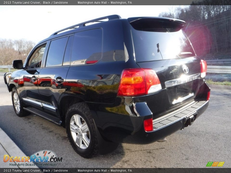 2013 Toyota Land Cruiser Black / Sandstone Photo #8