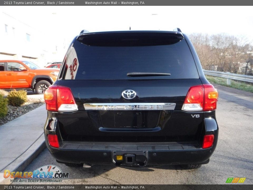 2013 Toyota Land Cruiser Black / Sandstone Photo #9