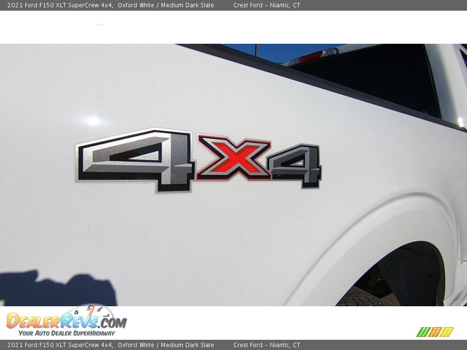 2021 Ford F150 XLT SuperCrew 4x4 Oxford White / Medium Dark Slate Photo #9