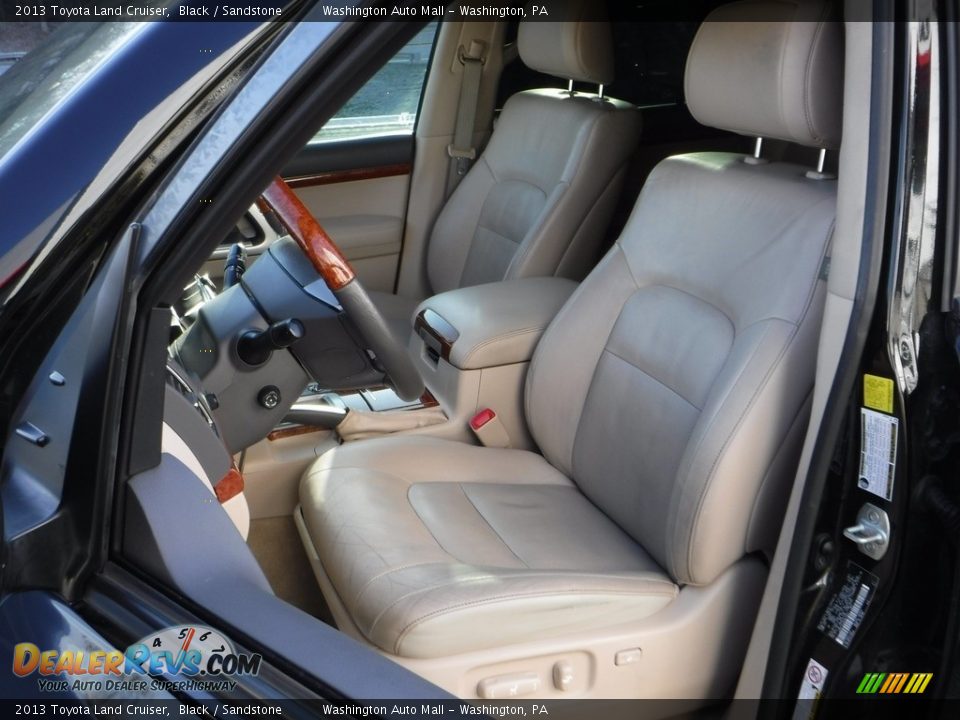 2013 Toyota Land Cruiser Black / Sandstone Photo #18