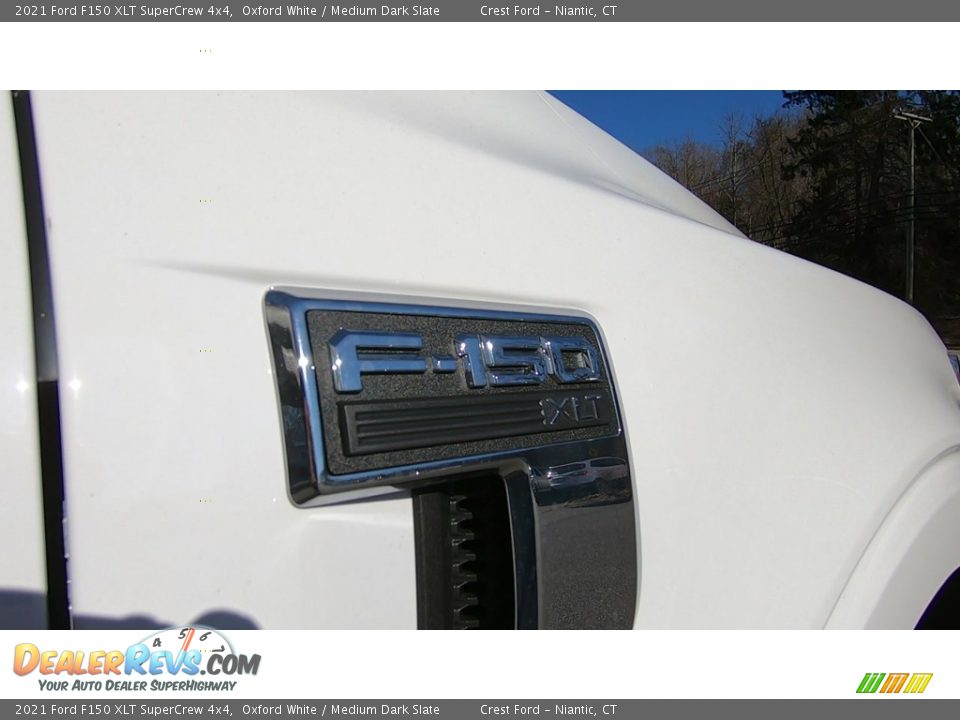 2021 Ford F150 XLT SuperCrew 4x4 Oxford White / Medium Dark Slate Photo #25