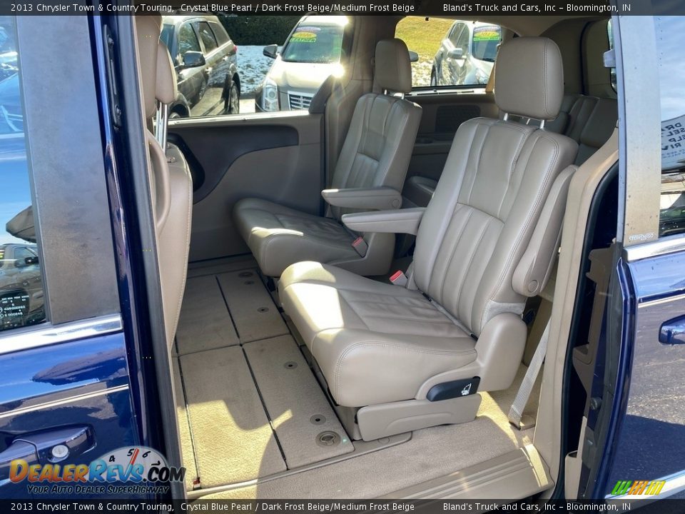 2013 Chrysler Town & Country Touring Crystal Blue Pearl / Dark Frost Beige/Medium Frost Beige Photo #32