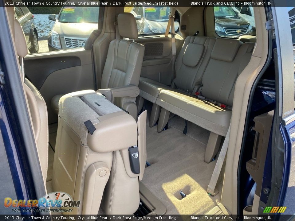 2013 Chrysler Town & Country Touring Crystal Blue Pearl / Dark Frost Beige/Medium Frost Beige Photo #33