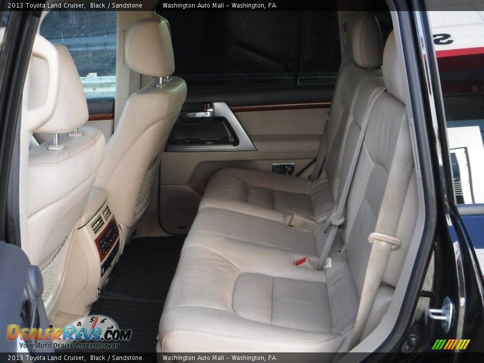 2013 Toyota Land Cruiser Black / Sandstone Photo #28