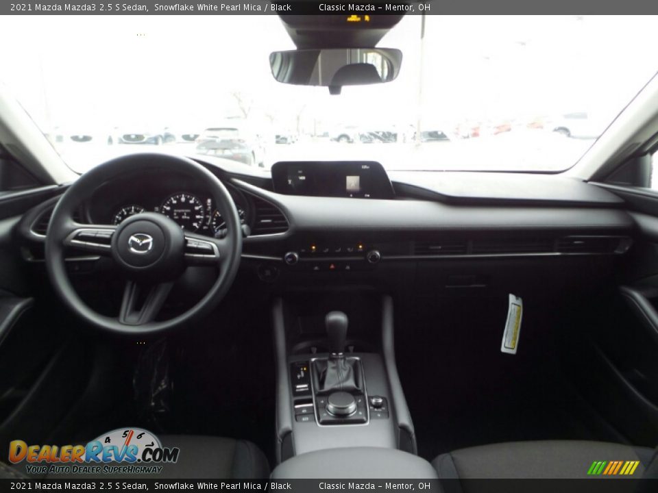 2021 Mazda Mazda3 2.5 S Sedan Snowflake White Pearl Mica / Black Photo #5