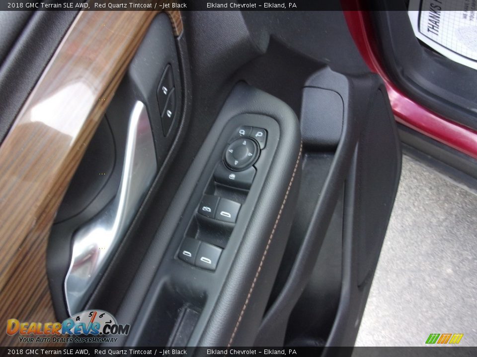 2018 GMC Terrain SLE AWD Red Quartz Tintcoat / ­Jet Black Photo #16