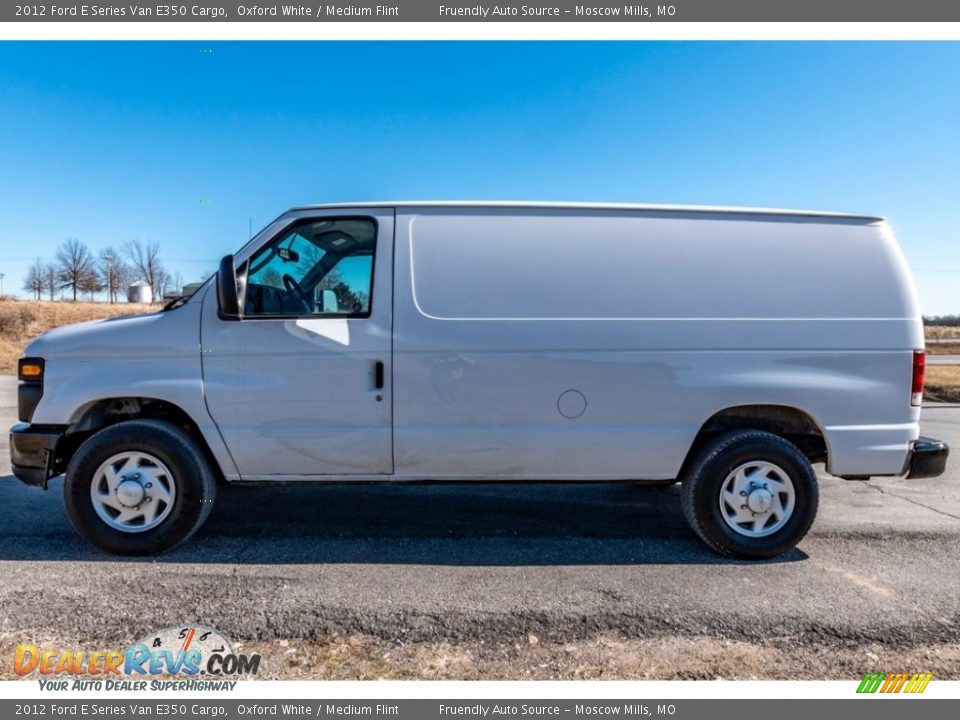 2012 Ford E Series Van E350 Cargo Oxford White / Medium Flint Photo #7