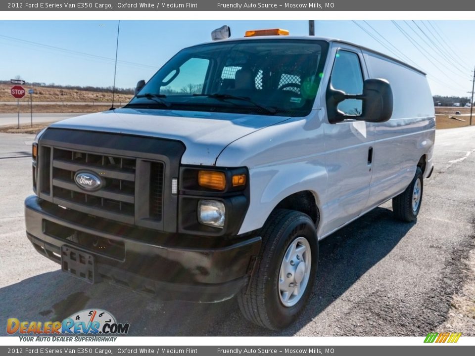 2012 Ford E Series Van E350 Cargo Oxford White / Medium Flint Photo #8