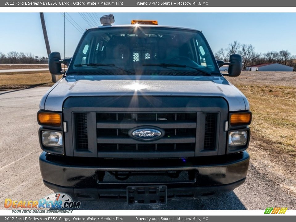 2012 Ford E Series Van E350 Cargo Oxford White / Medium Flint Photo #9