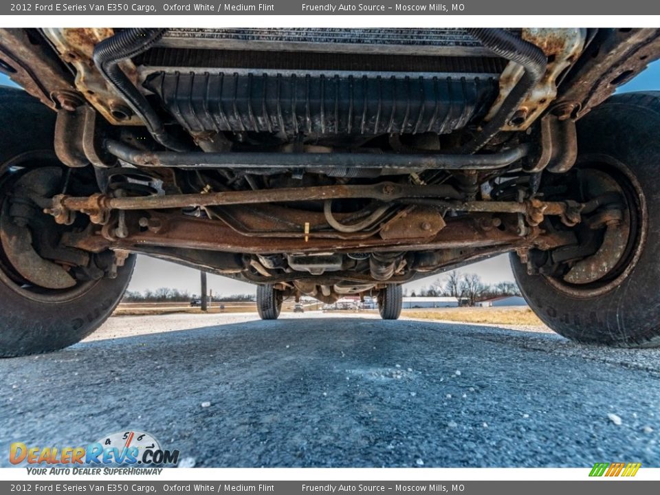 Undercarriage of 2012 Ford E Series Van E350 Cargo Photo #10