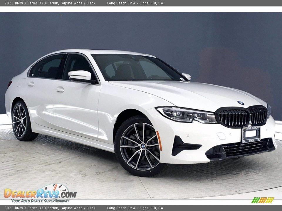 2021 BMW 3 Series 330i Sedan Alpine White / Black Photo #19