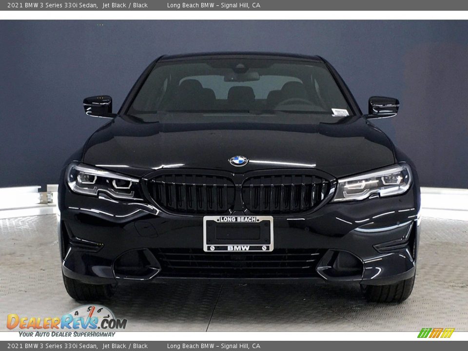 2021 BMW 3 Series 330i Sedan Jet Black / Black Photo #2