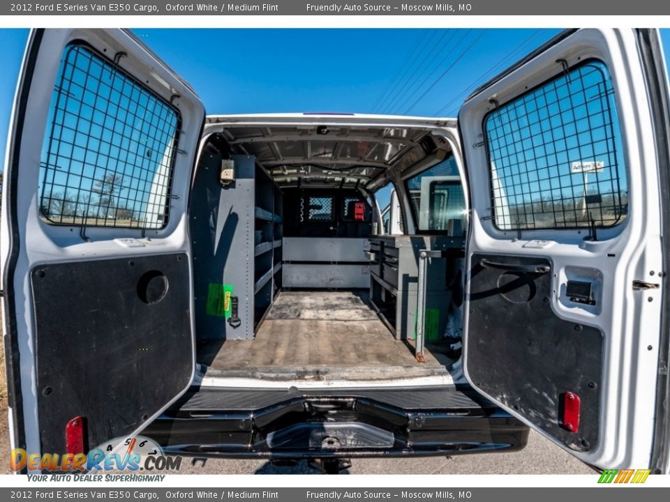 2012 Ford E Series Van E350 Cargo Oxford White / Medium Flint Photo #22