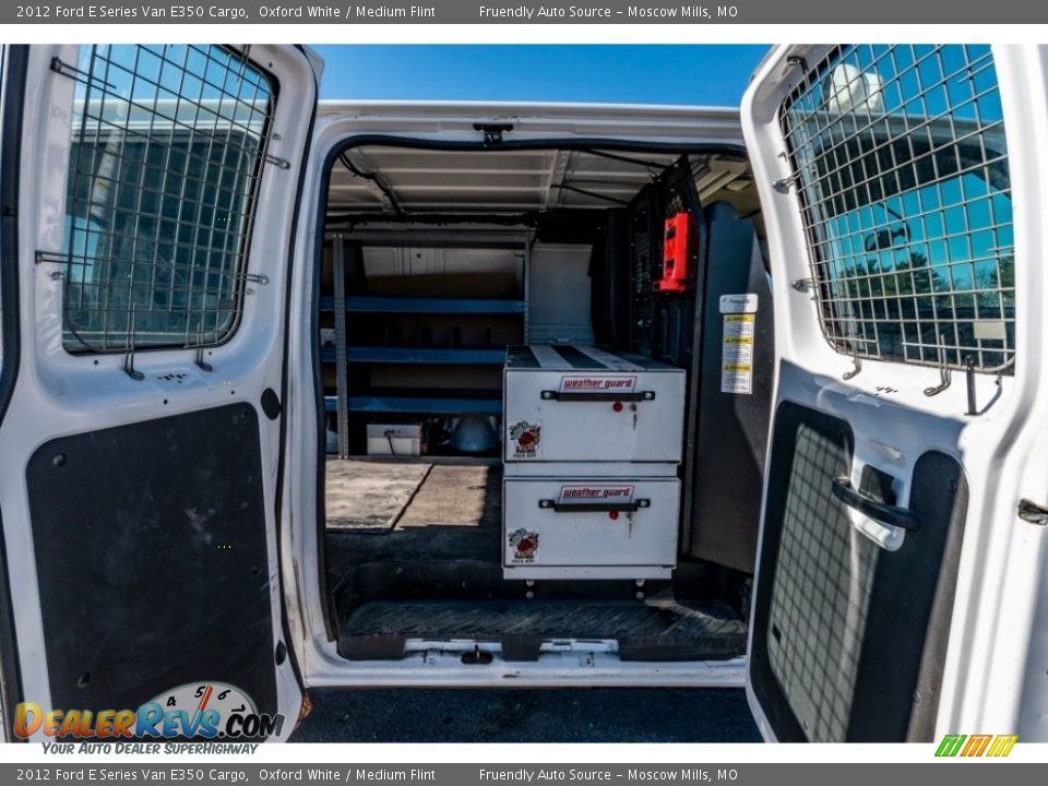 2012 Ford E Series Van E350 Cargo Oxford White / Medium Flint Photo #26