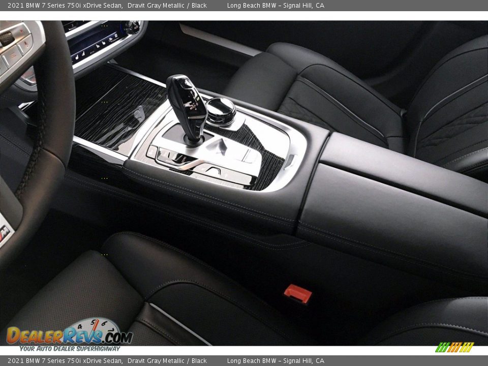 2021 BMW 7 Series 750i xDrive Sedan Dravit Gray Metallic / Black Photo #8