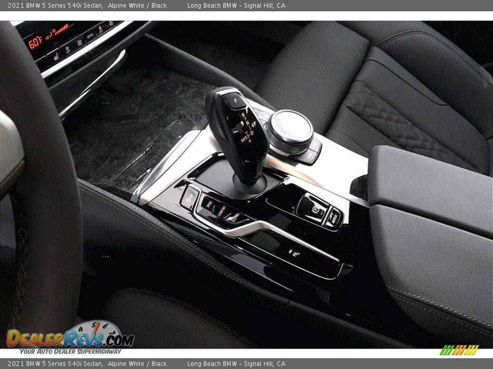 2021 BMW 5 Series 540i Sedan Alpine White / Black Photo #8