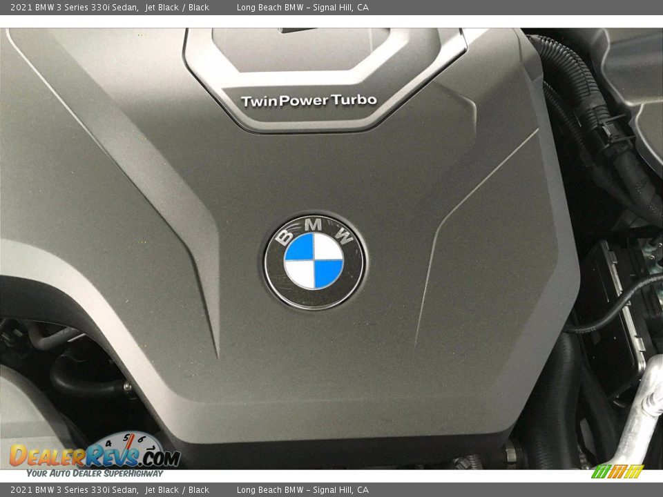 2021 BMW 3 Series 330i Sedan Jet Black / Black Photo #11