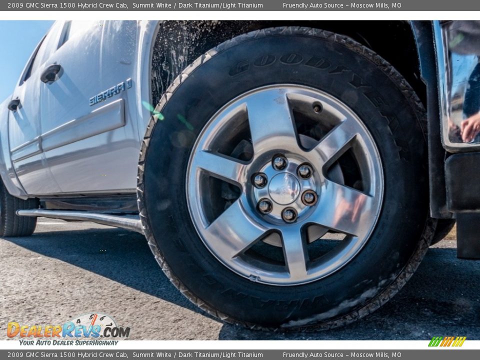 2009 GMC Sierra 1500 Hybrid Crew Cab Wheel Photo #2