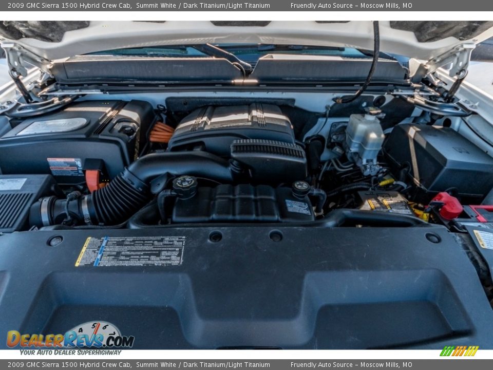 2009 GMC Sierra 1500 Hybrid Crew Cab 6.0 Liter H OHV 16-Valve VVT Vortec V8 Gasoline/Electric Hybrid Engine Photo #17