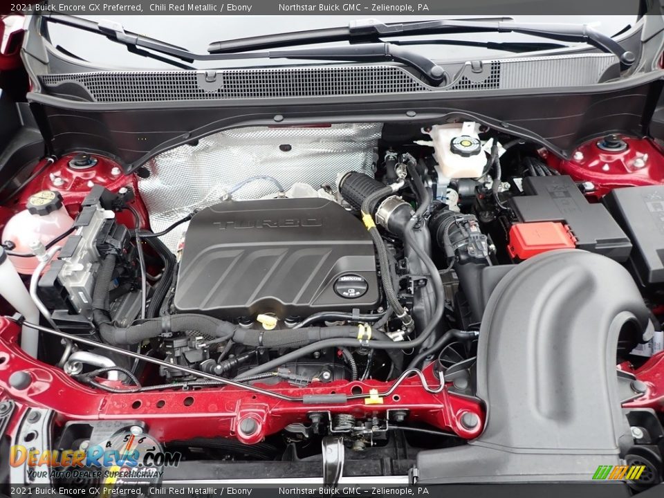 2021 Buick Encore GX Preferred Chili Red Metallic / Ebony Photo #2