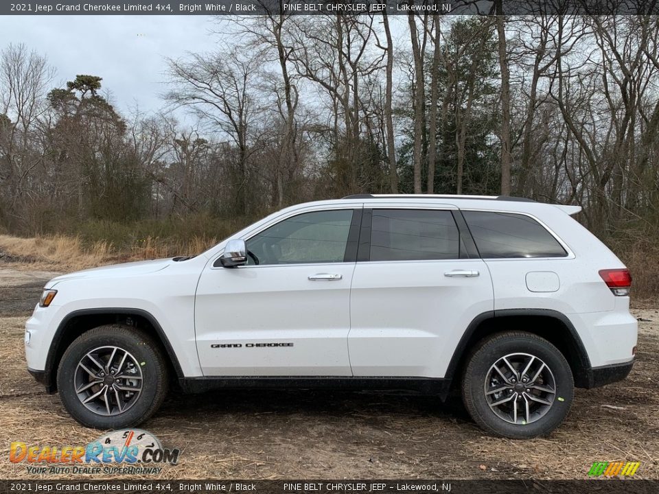 Bright White 2021 Jeep Grand Cherokee Limited 4x4 Photo #4
