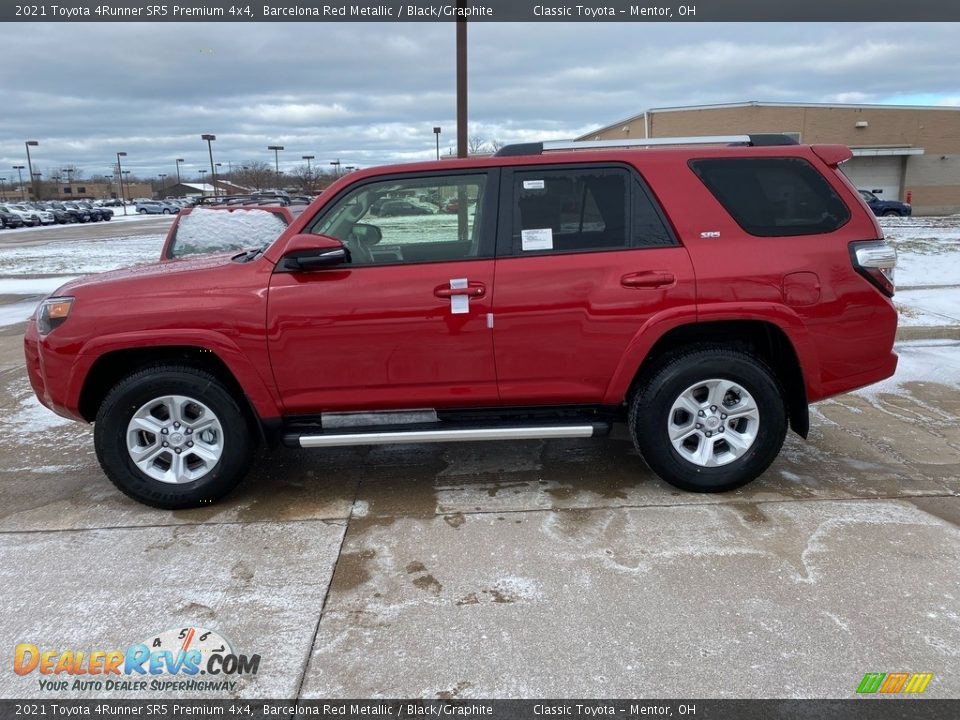 Barcelona Red Metallic 2021 Toyota 4Runner SR5 Premium 4x4 Photo #1