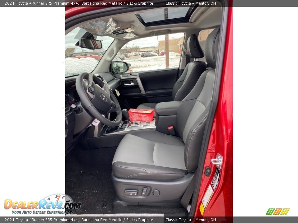 2021 Toyota 4Runner SR5 Premium 4x4 Barcelona Red Metallic / Black/Graphite Photo #2