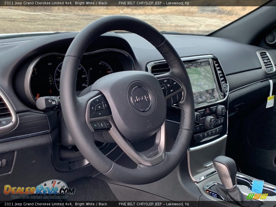 2021 Jeep Grand Cherokee Limited 4x4 Bright White / Black Photo #12