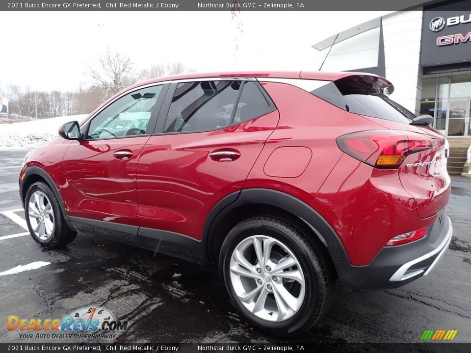 2021 Buick Encore GX Preferred Chili Red Metallic / Ebony Photo #12