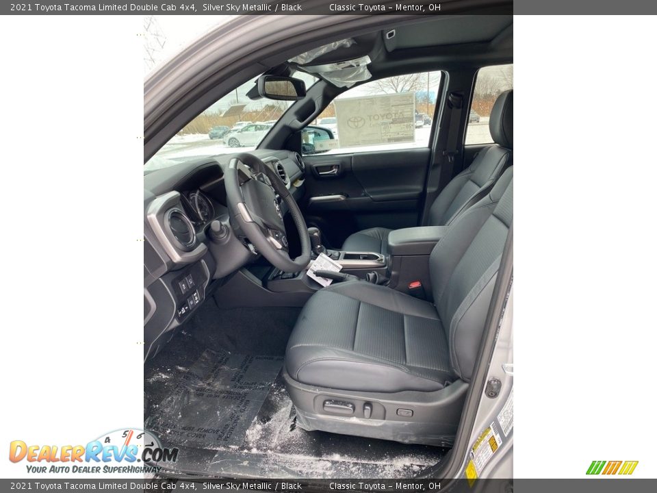 2021 Toyota Tacoma Limited Double Cab 4x4 Silver Sky Metallic / Black Photo #2