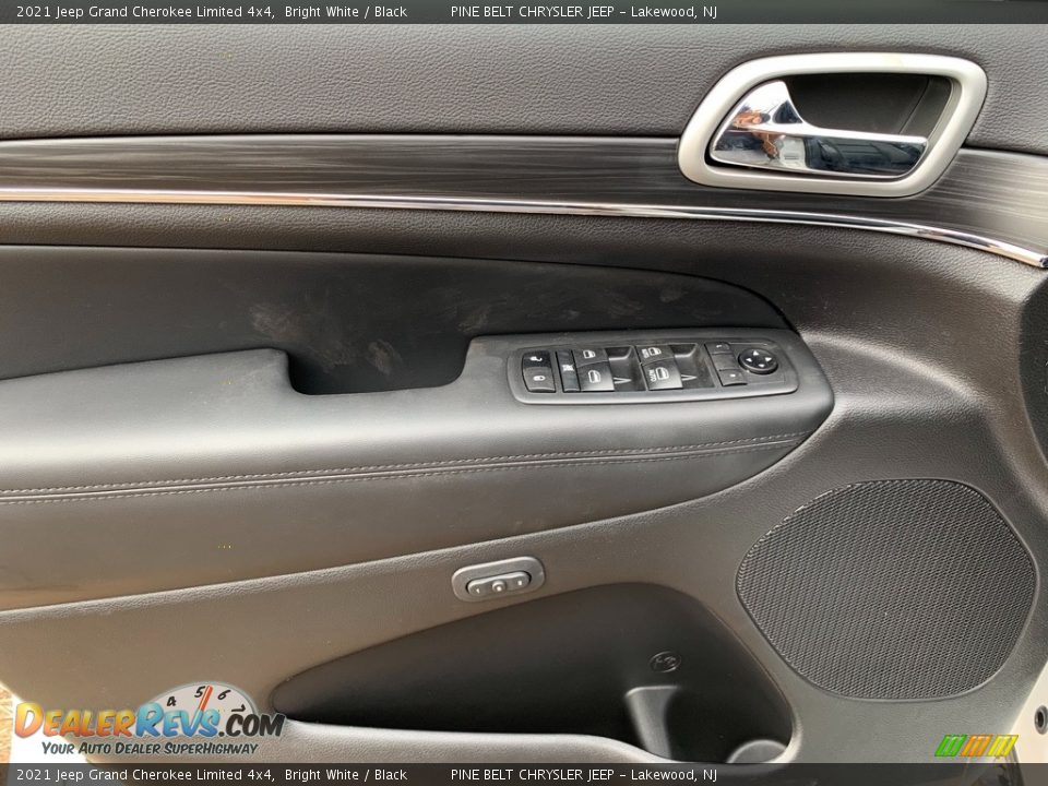 2021 Jeep Grand Cherokee Limited 4x4 Bright White / Black Photo #13