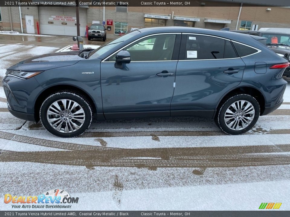 2021 Toyota Venza Hybrid Limited AWD Coastal Gray Metallic / Black Photo #1