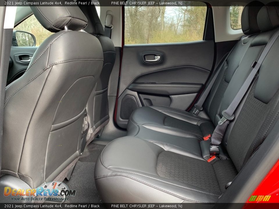 Rear Seat of 2021 Jeep Compass Latitude 4x4 Photo #9